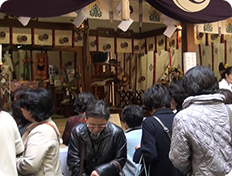 神農祭の様子