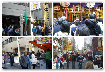 神農祭風景
