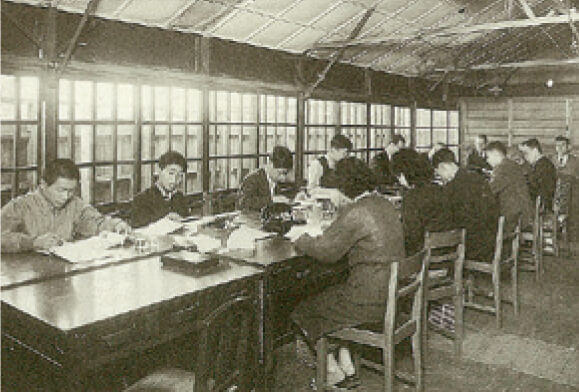 樋屋製薬の事務所、1949年（樋屋製薬）