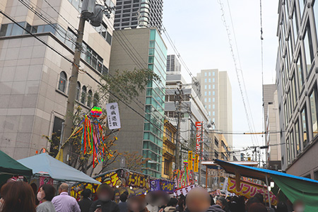 神農祭の風景